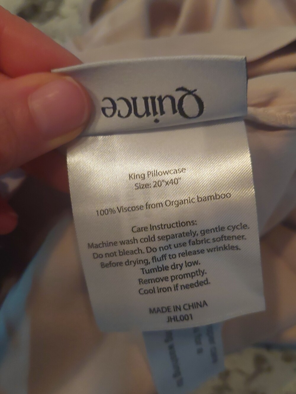 NWOT! Quince Organic Bamboo King Pillowcases! Set Of 4 (Y8) - Picture 7 of 10